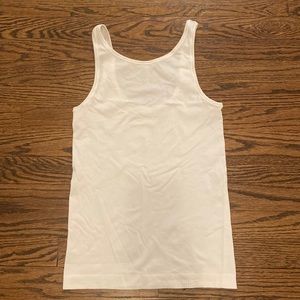 Lululemon White Reversible Tank